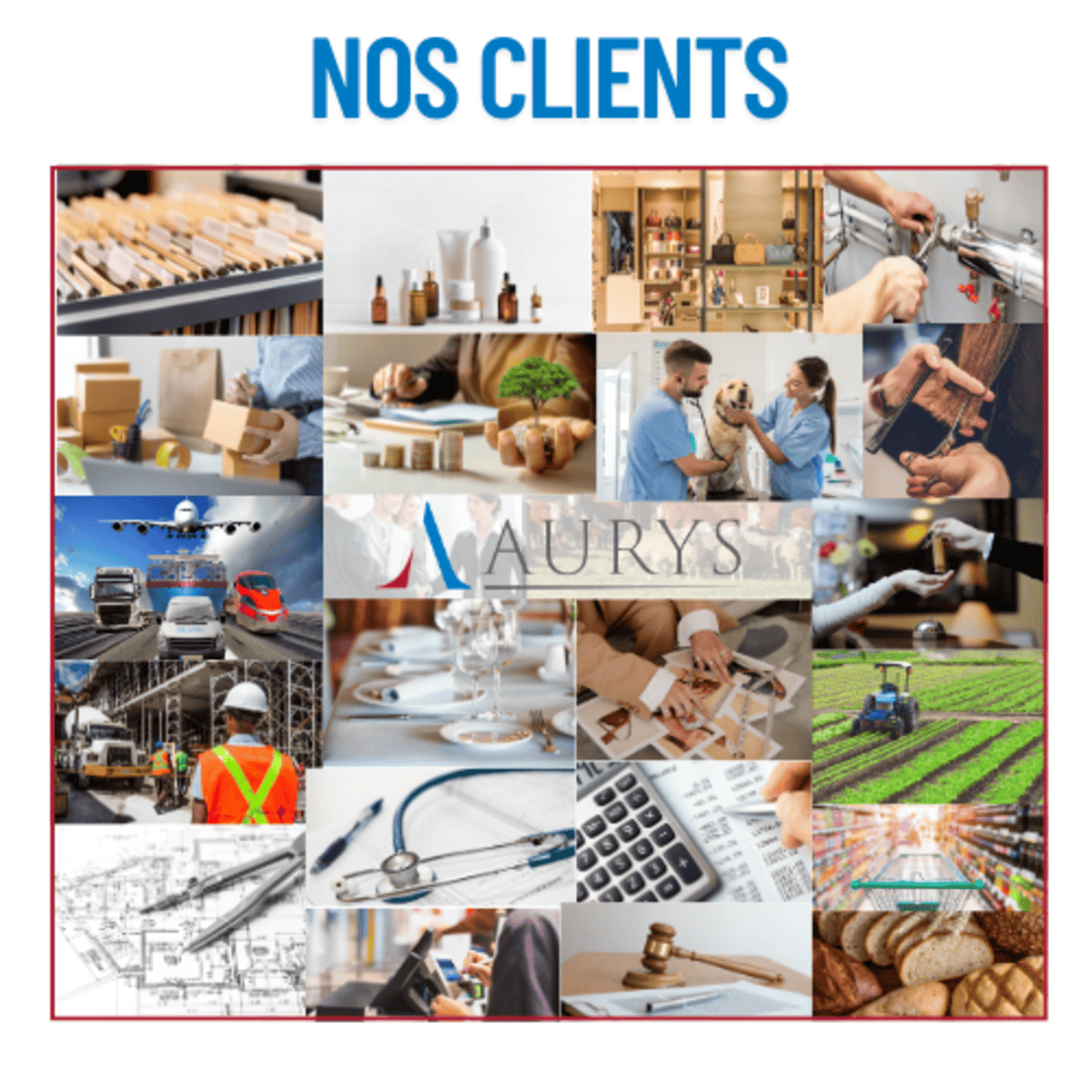 Groupe Aurys - Nos clients